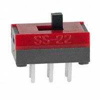 NKK Switches - SS22SDP2 - SWITCH SLIDE DPDT 100MA 30V