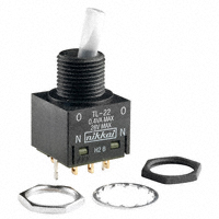 NKK Switches - TL22SNAG016G - SWITCH TOGGLE DPDT 0.4VA 28V