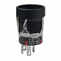 NKK Switches - YB15MKG01 - SWITCH PUSH SPDT 0.4VA 28V