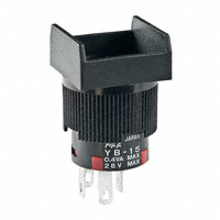 NKK Switches - YB15SKG01 - SWITCH PUSH SPDT 0.4VA 28V