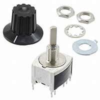 NKK Switches - MRB12B-A - SWITCH ROTARY 2POS 0.4VA 28V