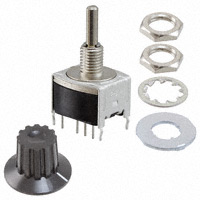 NKK Switches - MRB14B-A - SWITCH ROTARY 3POS 0.4VA 28V