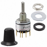 NKK Switches - MRK112-BA - SWITCH ROTARY 2-12POS 0.4VA 28V