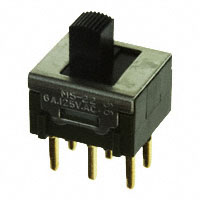 NKK Switches - MS22ANA03/UC - SWITCH SLIDE DPDT 6A 125V