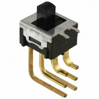 NKK Switches - MS22ASG40 - SWITCH SLIDE DPDT 0.4VA 28V