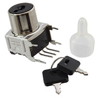 NKK Switches - SK14DG30 - SWITCH KEYLK 3POS SP3T 0.4VA 28V