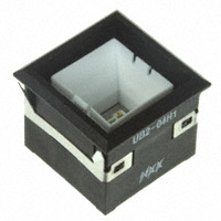 NKK Switches - UB204KW035F - INDICATOR PB SQ BRIGHT LED BLUE