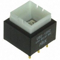 NKK Switches - UB215SKG036F - SWITCH PUSH SPDT 0.4VA 28V