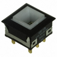 NKK Switches - UB26KKG016G - SWITCH PUSH DPDT 0.4VA 28V