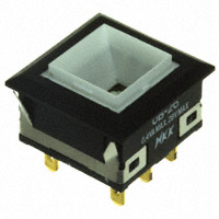 NKK Switches - UB26KKG01N - SWITCH PUSH DPDT 0.4VA 28V