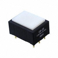 NKK Switches - UB26RKG03N-B - SWITCH PUSH DPDT 0.4VA 28V