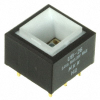 NKK Switches - UB26SKG036G - SWITCH PUSH DPDT 0.4VA 28V