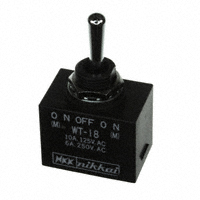 NKK Switches - WT18S - SWITCH TOGGLE SPDT 10A 125V