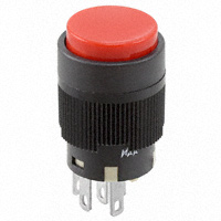 NKK Switches - YB15CKG01-12-CB - SWITCH PUSHBUTTON SPDT 0.4VA 28V