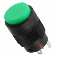 NKK Switches - YB15CKG01-12-FB - SWITCH PUSHBUTTON SPDT 0.4VA 28V
