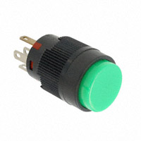 NKK Switches - YB15CKG01-FB - SWITCH PUSH SPDT 0.4VA 28V