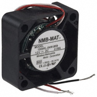 NMB Technologies Corporation - 1004KL-04W-B59-B00 - FAN AXIAL 25X10MM 12VDC WIRE
