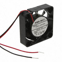 NMB Technologies Corporation - 1604KL-04W-B50-B00 - FAN AXIAL 40X10MM 12VDC WIRE