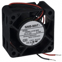 NMB Technologies Corporation - 1608KL-01W-B20-L00 - FAN AXIAL 40X20MM BALL 5VDC WIRE