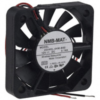 NMB Technologies Corporation - 2004KL-04W-B50-B00 - FAN AXIAL 50X10MM 12VDC WIRE