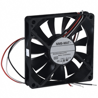 NMB Technologies Corporation - 3106KL-05W-B59-B00 - FAN AXIAL 80X15MM 24VDC WIRE