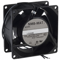 NMB Technologies Corporation - 3115PS-12W-B10-A00 - FAN AXIAL 80X38MM 115VAC WIRE
