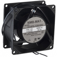 NMB Technologies Corporation - 3115PS-12W-B30-A00 - FAN AXIAL 80X38MM 115VAC WIRE