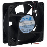 NMB Technologies Corporation - 4715SL-04W-B50-D00 - FAN AXIAL 119X38.4MM 12VDC WIRE