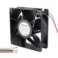 NMB Technologies Corporation - 4715VL-04W-B89-E00 - FAN AXIAL 120X38MM 12VDC WIRE