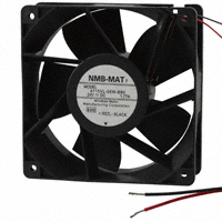 NMB Technologies Corporation - 4715VL-05W-B80-E00 - FAN AXIAL 120X38MM 24VDC WIRE