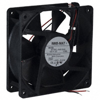NMB Technologies Corporation - 4715KL-04W-B40-P00 - FAN AXIAL 119X38.4MM 12VDC WIRE