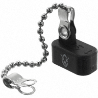 NorComp Inc. - 160-000-209R002 - DUST CAP 9POS FEMALE W/LANYARD