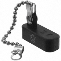 NorComp Inc. - 160-000-215R002 - DUST CAP 15POS FEMALE W/LANYARD