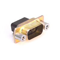 NorComp Inc. - 170-009-171-030 - CONN DB9 CRIMP MALE YLW CHROME