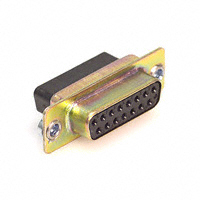 NorComp Inc. - 170-015-271L010 - CONN DB15 CRIMP FEM YLW CHROME