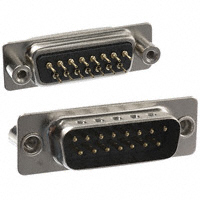 NorComp Inc. - 171-015-113R021 - CONN D-SUB PLUG 15P PNL MNT SLDR