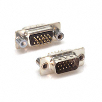 NorComp Inc. - 180-015-113R021 - CONN D-SUB HD PLUG 15POS PNL MNT