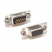 NorComp Inc. - 180-015-202L011 - CONN D-SUB HD RCPT 15POS PNL MNT