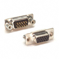 NorComp Inc. - 180-015-202L021 - CONN D-SUB HD RCPT 15POS PNL MNT