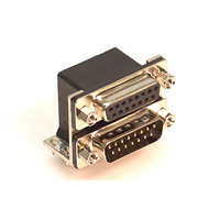 NorComp Inc. - 189-015-313R571 - CONN D-SUB PLUG/RCPT 15POS R/A