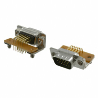 NorComp Inc. - 781-M15-113R141 - CONN DSUB HD PLUG 15POS R/A SLDR