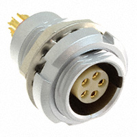 NorComp Inc. - 821B005-203R001 - CONN RCPT FMALE 5POS GOLD SLDR