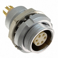 NorComp Inc. - 821B006-203R001 - CONN RCPT FMALE 6POS GOLD SLDR