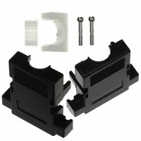 NorComp Inc. - 956-015-010R011 - BACKSHELL 15PS STR SNAP PLAS BLK