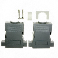 NorComp Inc. - 956-015-010R031 - BACKSHELL 15PS STR SNAP PLAS GRY