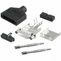 NorComp Inc. - 960-025-010R011 - BACKSHELL 25POS STR PLASTIC