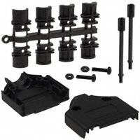 NorComp Inc. - 970-015-010R011 - BACKSHELL DB15 BLACK PLASTIC