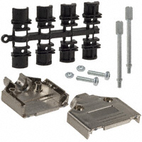 NorComp Inc. - 970-015-020R121 - BACKSHELL DB15 METALIZED PLASTIC