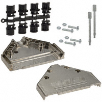 NorComp Inc. - 970-037-020R121 - BACKSHELL DB37 METALIZED PLASTIC