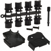 NorComp Inc. - 971-009-040R011 - BACKSHELL DB9 DIE CAST BLK 45DEG